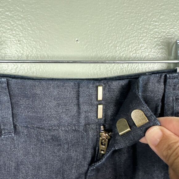 Made And Loved Loft Dark Wash Shorts NEW - Measures 33” Waist ( Tag Shows 6/28 ) - Picture 11 of 11